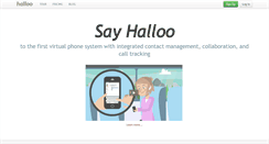 Desktop Screenshot of halloo.com